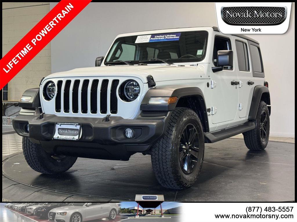 used 2021 Jeep Wrangler Unlimited car, priced at $34,895