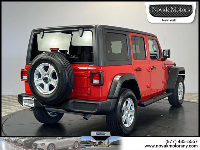 used 2021 Jeep Wrangler Unlimited car, priced at $34,099