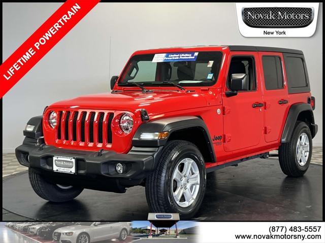 used 2021 Jeep Wrangler Unlimited car, priced at $33,500