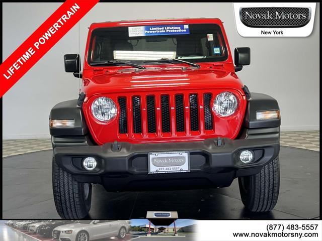 used 2021 Jeep Wrangler Unlimited car, priced at $33,500