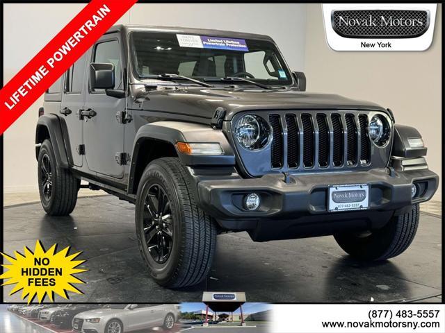 used 2021 Jeep Wrangler Unlimited car, priced at $34,895