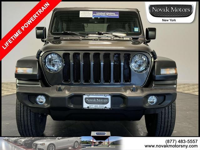 used 2021 Jeep Wrangler Unlimited car, priced at $34,895