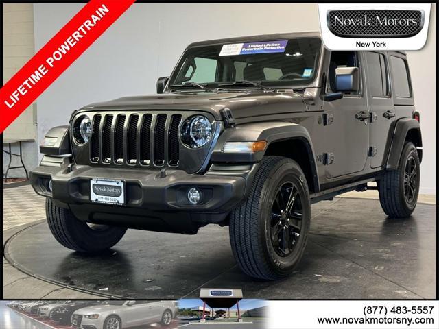 used 2021 Jeep Wrangler Unlimited car, priced at $34,895