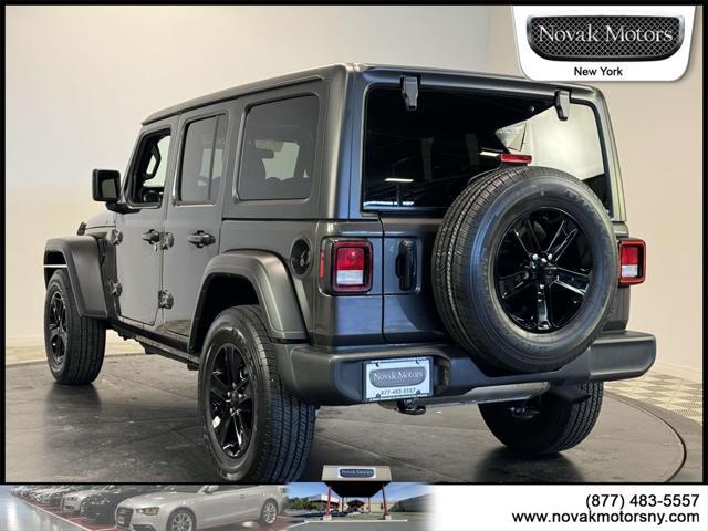 used 2021 Jeep Wrangler Unlimited car, priced at $34,895