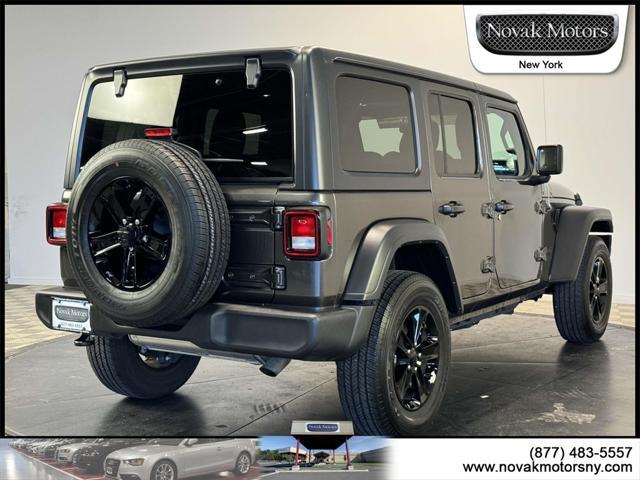 used 2021 Jeep Wrangler Unlimited car, priced at $34,895