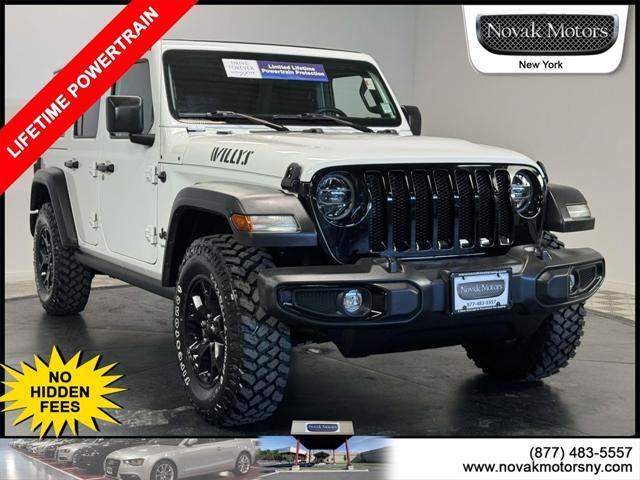 used 2021 Jeep Wrangler car, priced at $30,895