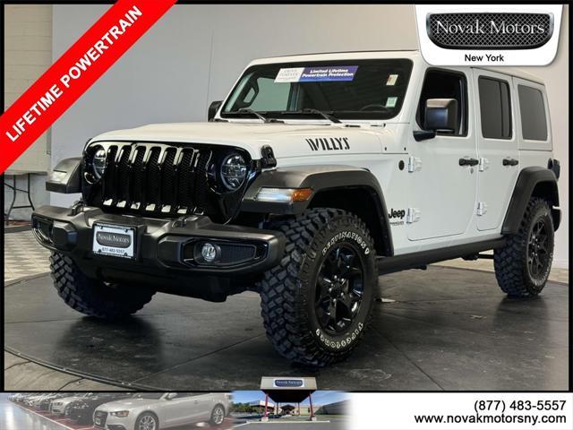 used 2021 Jeep Wrangler car, priced at $30,895