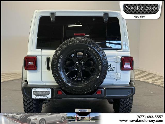 used 2021 Jeep Wrangler car, priced at $30,895