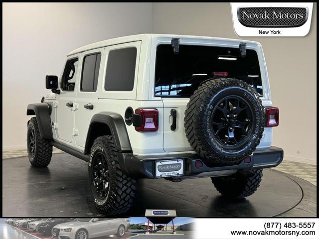 used 2021 Jeep Wrangler car, priced at $30,895