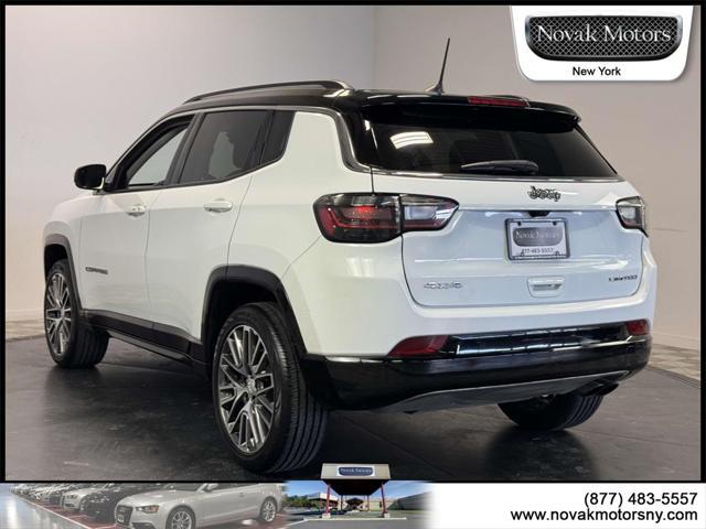 used 2022 Jeep Compass car, priced at $25,595