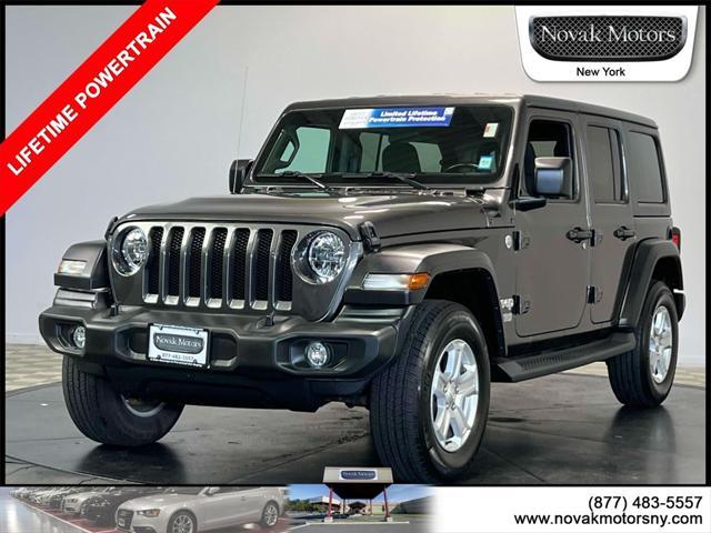 used 2019 Jeep Wrangler Unlimited car, priced at $31,295