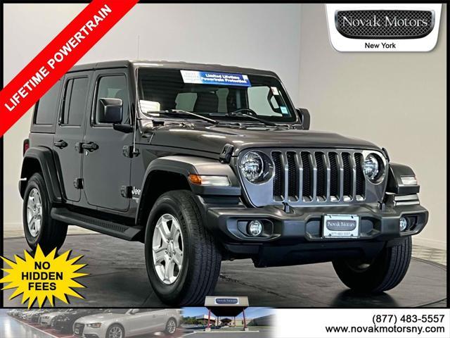 used 2019 Jeep Wrangler Unlimited car, priced at $31,295