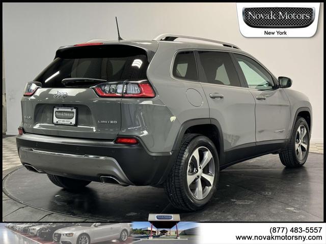 used 2021 Jeep Cherokee car, priced at $25,495