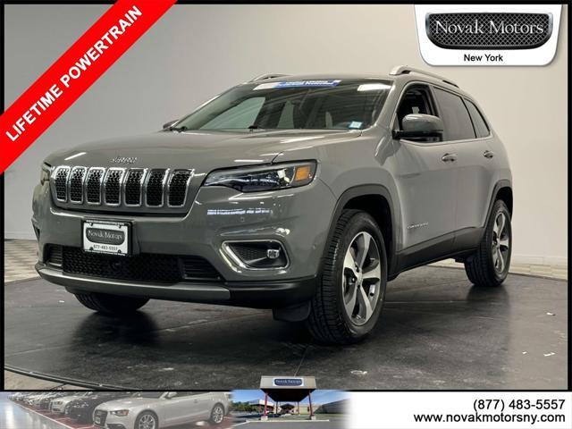 used 2021 Jeep Cherokee car, priced at $25,495