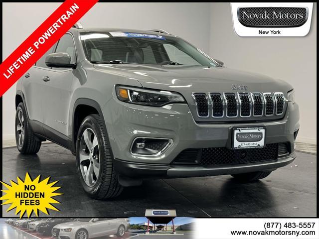 used 2021 Jeep Cherokee car, priced at $25,495