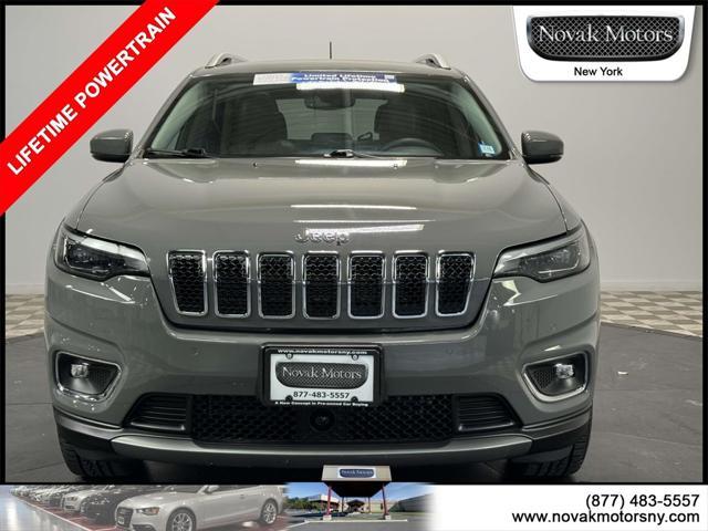 used 2021 Jeep Cherokee car, priced at $25,495