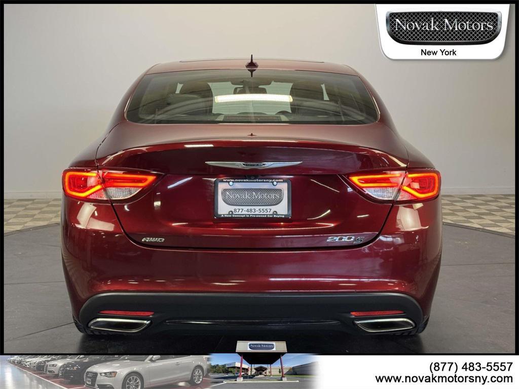 used 2016 Chrysler 200 car, priced at $14,995