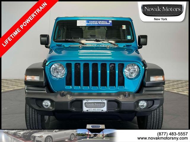 used 2020 Jeep Wrangler Unlimited car, priced at $32,342