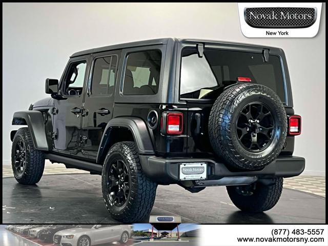 used 2021 Jeep Wrangler car, priced at $29,490