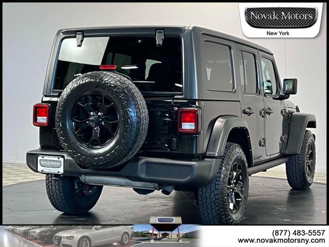 used 2021 Jeep Wrangler car, priced at $29,490