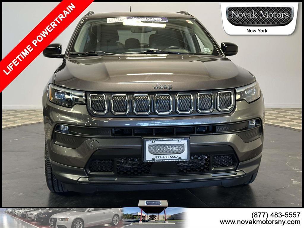 used 2022 Jeep Compass car, priced at $21,595