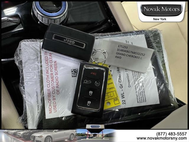used 2022 Jeep Grand Cherokee L car, priced at $35,990