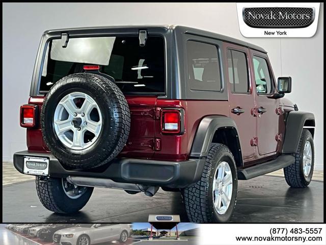 used 2021 Jeep Wrangler Unlimited car, priced at $32,995