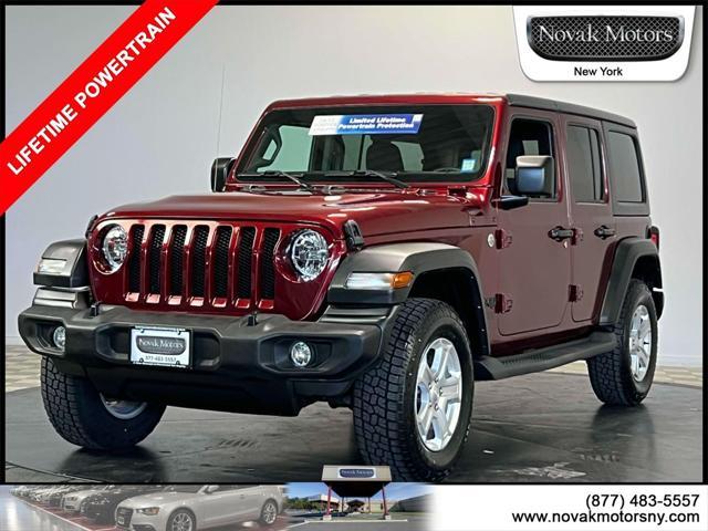 used 2021 Jeep Wrangler Unlimited car, priced at $32,995