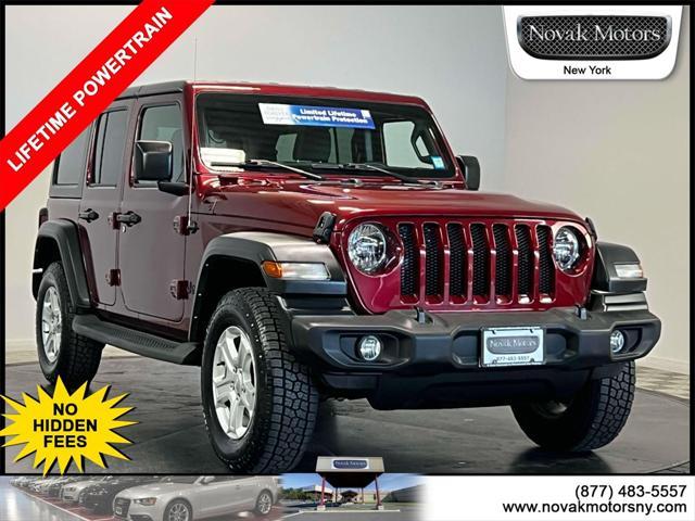 used 2021 Jeep Wrangler Unlimited car, priced at $32,995