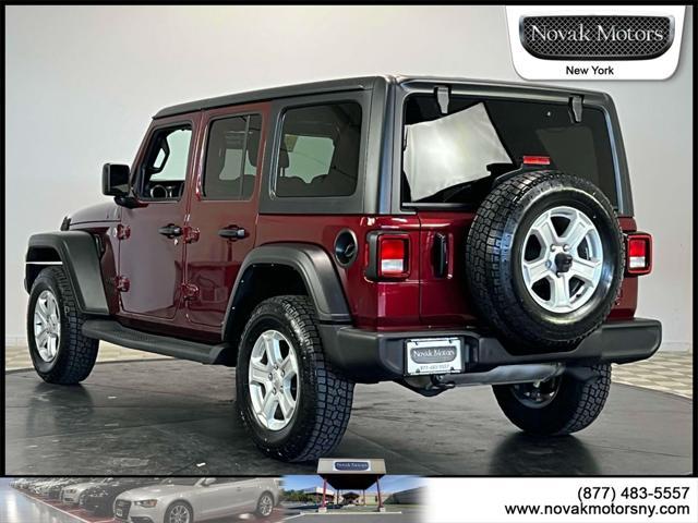 used 2021 Jeep Wrangler Unlimited car, priced at $32,995