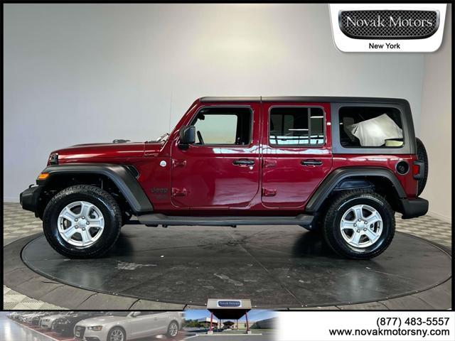 used 2021 Jeep Wrangler Unlimited car, priced at $32,995