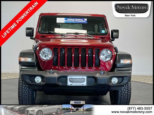 used 2021 Jeep Wrangler Unlimited car, priced at $32,995