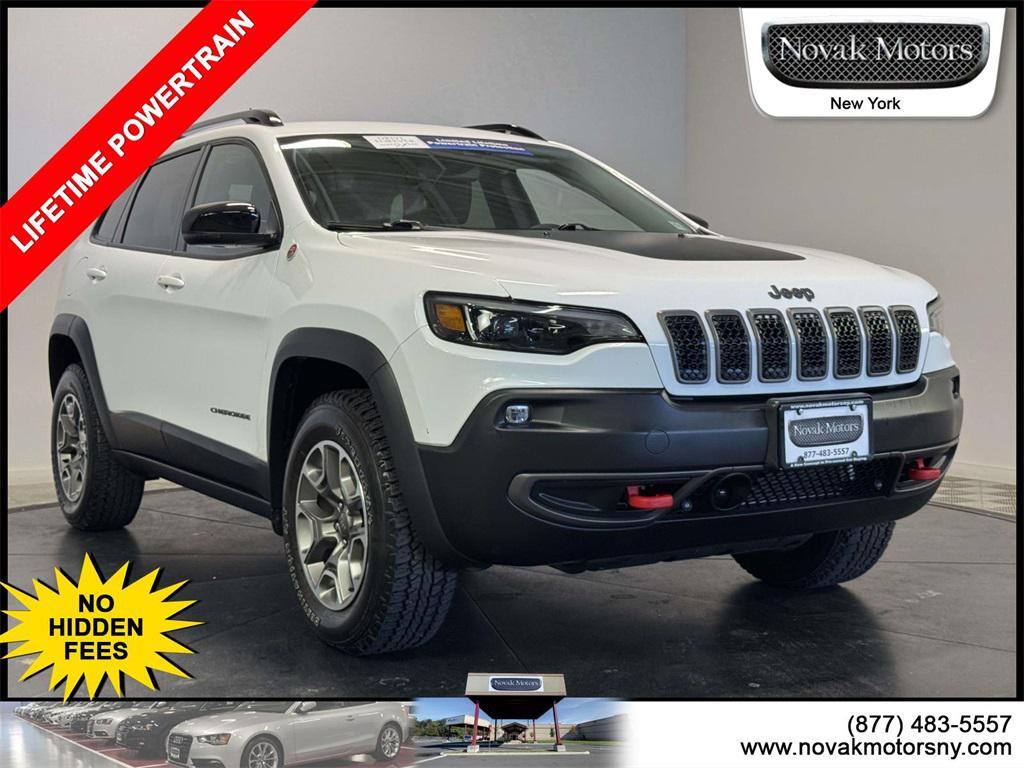 used 2022 Jeep Cherokee car, priced at $24,769
