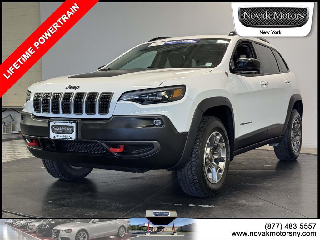 used 2022 Jeep Cherokee car, priced at $24,760