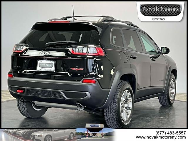 used 2021 Jeep Cherokee car, priced at $30,595