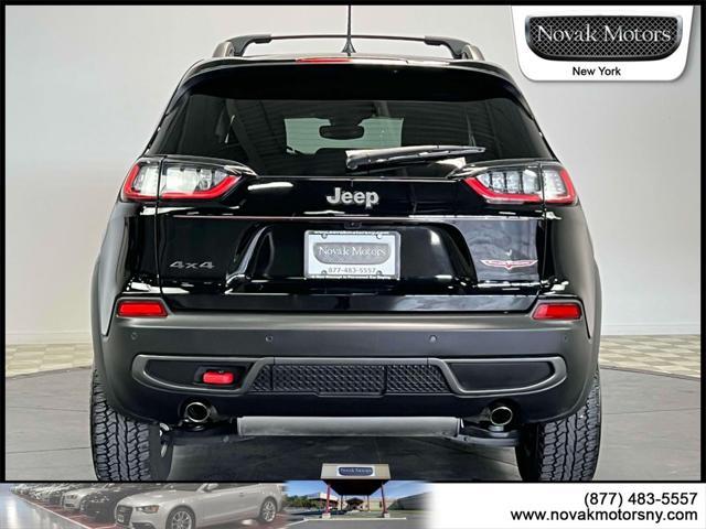 used 2021 Jeep Cherokee car, priced at $30,595