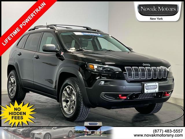 used 2021 Jeep Cherokee car, priced at $30,295