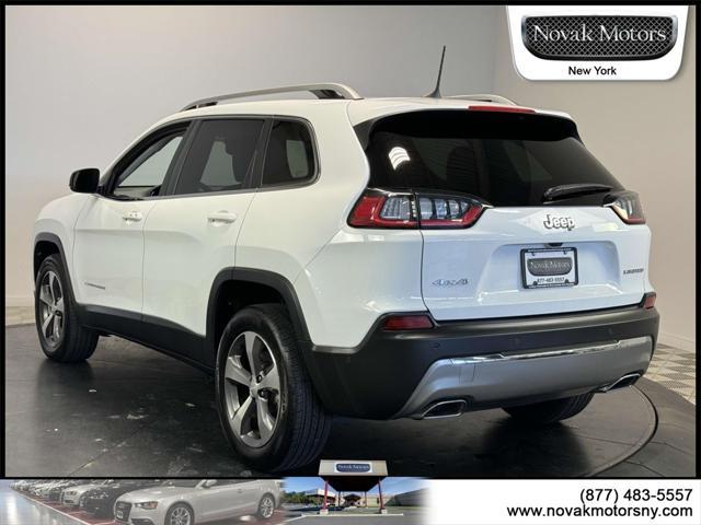 used 2021 Jeep Cherokee car, priced at $27,500