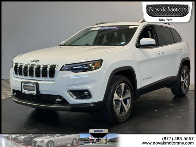 used 2021 Jeep Cherokee car, priced at $27,500