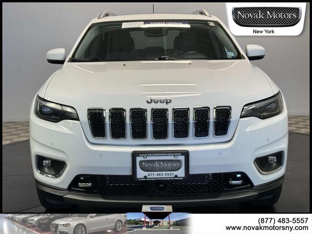 used 2021 Jeep Cherokee car, priced at $27,500