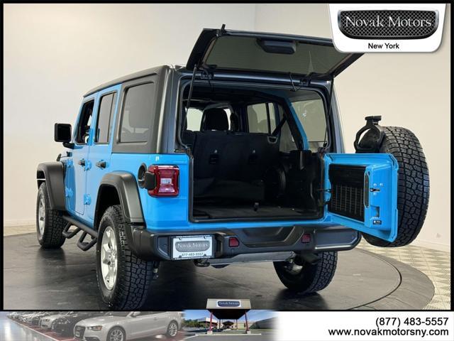 used 2021 Jeep Wrangler Unlimited car, priced at $33,000