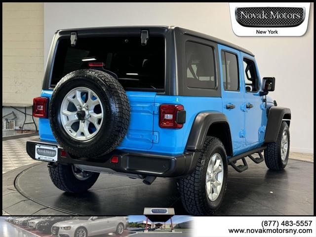 used 2021 Jeep Wrangler Unlimited car, priced at $33,000