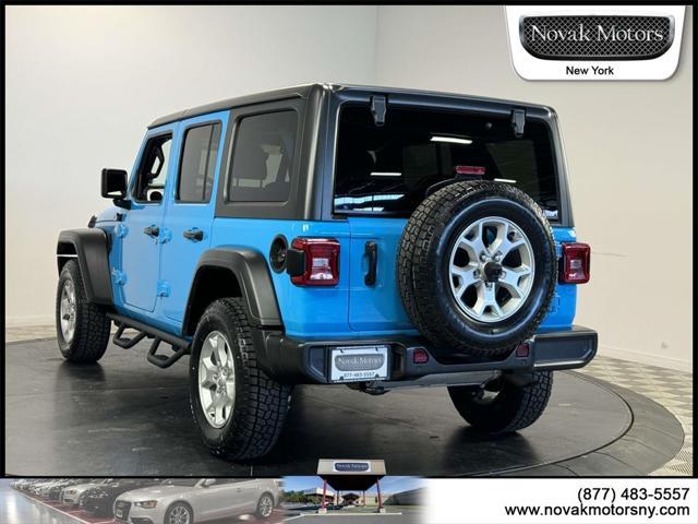 used 2021 Jeep Wrangler Unlimited car, priced at $33,000