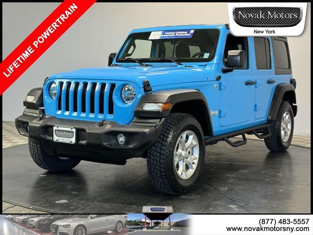 used 2021 Jeep Wrangler Unlimited car, priced at $33,000