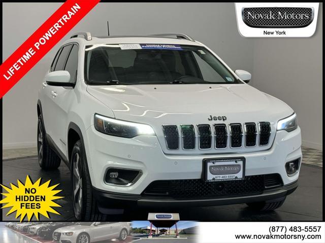 used 2021 Jeep Cherokee car, priced at $25,315