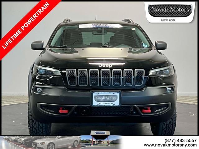 used 2021 Jeep Cherokee car, priced at $25,595