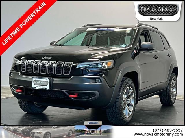 used 2021 Jeep Cherokee car, priced at $25,595