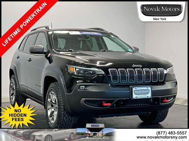 used 2021 Jeep Cherokee car, priced at $25,595