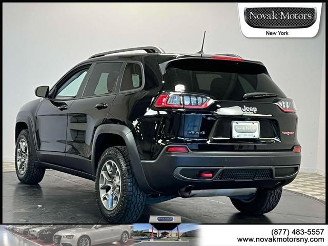 used 2021 Jeep Cherokee car, priced at $25,595