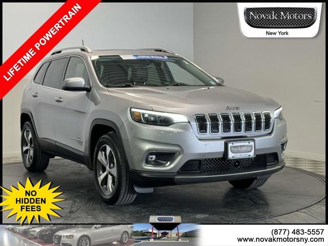 used 2021 Jeep Cherokee car, priced at $27,895